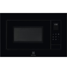 Встраиваемая микроволновая печь ELECTROLUX/ Микроволновая печь с грилем, объем 25 л., высота 390 мм, цвет черный