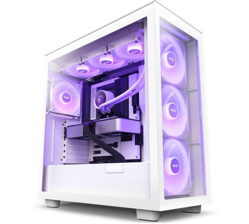 Система жидкостного охлаждения для ПК/ Water Cooling System NZXT Kraken 360 RGB (270W, 360mm, LED temp., White, RGB/ Fans: 3x120mm, 78.86CFM, 33.88dBA, 1800RPM/ Pump height 55.97mm, 2800RPM, Rad thickness 27mm/ S: 1851, 1700, 1200, 115X, AM5, AM4)