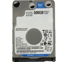 Жесткий диск/ HDD WD SATA3 500Gb 2.5"" Blue 5400 RPM 128Mb 1 year warranty (replacement WD5000LPCX, ST500LM030)