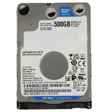 Жесткий диск/ HDD WD SATA3 500Gb 2.5"" Blue 5400 RPM 128Mb 1 year warranty (replacement WD5000LPCX, ST500LM030)