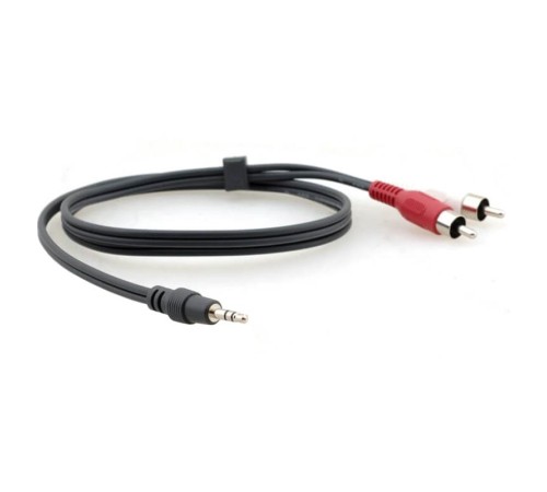 Кабель 3.5mm Audio на 2 RCA (Вилка - Вилки), 4,6 м