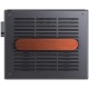 Корпус без блока питания/ Case JONSBO T6, Mini-Tower, 1x140mm, 1xUSB-A 3.0 + 1xUSB-C 3.2, mITX, wood panel + wooden handle Black