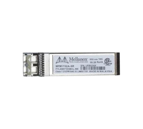 Трансивер/ Mellanox® SFP+ optical module for 10GBASE-SR Трансивер/ Mellanox® SFP+ optical module for 10GBASE-SR