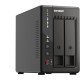 Сетевое хранилище без дисков/ SMB QNAP TS-253E-8G NAS, 2-tray w/o HDD. 2xHDMI-port. 4-core Celeron J6412 2-2.6 GHz, 8GB DDR, 2x2.5Gb LAN, 2 x M.2 2280 PCIe Gen 3 x2, 2x USB 3.2 Gen 2 (10Gbps) Port, 2x USB 2.0 port