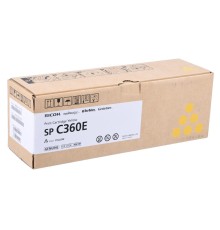 Принт-картридж желтый, тип SP C360E (1,5K) Print Cartridge Yellow SP C360E (1,5K)