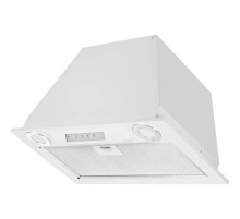 Вытяжка встраиваемая Kuppersberg/ Встраиваемая вытяжка, ширина 52 см, отвод/рециркуляция, 850 м3/час, электронное сенсорное управление, таймер, пульт ДУ, 3 скорости, светодиодное освещение 2х3,5 Вт, металлический жироулавливающий фильтр, угольный фильтр С