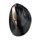Мышь беспроводная Ergo 8250S черная (Champagne +Black), вертикальная эргономичная бесшумная мышь с подставкой для большого пальца