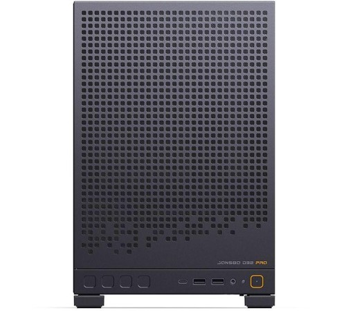 Корпус без блока питания/ Case JONSBO D32 PRO, Mini-Tower, TG, no fan, 2xUSB-A 3.2 + 1xUSB-C 3.2, mATX, mDTX, mITX Black Корпус без блока питания/ Case JONSBO D32 PRO, Mini-Tower, TG, no fan, 2xUSB-A 3.2 + 1xUSB-C 3.2, mATX, mDTX, mITX Black