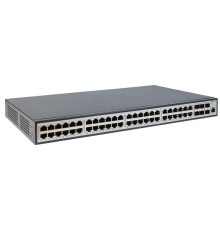 Коммутатор ORIGO Управляемый L3 коммутатор, 48x1000Base-T, 6x10GBase-X SFP+, консольный порт RJ-45, комплект для установки в 19" стойку