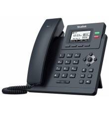 телефон YEALINK SIP-T31P,  2 аккаунта, 2.3" LCD-экран 132х64, PoE, без БП, шт