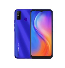 KE5 SPARK 6 Go Aqua Blue, 6.52" Asahi Glass, 20:9, 1600 x 720 пикселей, 2.0GHz, 4 Core, 2GB RAM, 32GB, up to 256GB flash, 13Mpix/8Mpix, 2 Sim, 4G, BT v4.2, WiFi 802.11 b/g/n, GPS/AGPS, GLONASS, Micro-USB, 5000mAh, Android 10 (GO) + HiOS 6.2, 193.5g, 