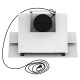 Вытяжки ELIKOR GOOD, Кухонная вытяжка ELIKOR КВ VERTEX 60 WH, наклонная, белый, 60 см, 750 м3/ч