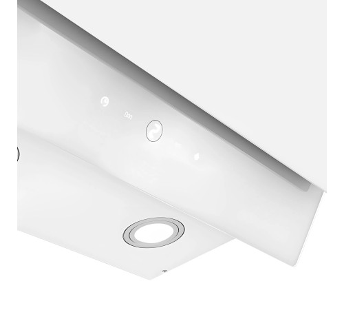 Вытяжки ELIKOR GOOD, Кухонная вытяжка ELIKOR КВ VERTEX 60 WH, наклонная, белый, 60 см, 750 м3/ч