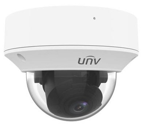 Камера Uniview Видеокамера IP купольная антивандальная, 1/2.8" 2 Мп КМОП @ 30 к/с, ИК-подсветка до 40м., LightHunter 0.0005 Лк @F1.2, объектив 2.7-13.5 мм моторизованный с автофокусировкой, WDR, 2D/3D DNR, U