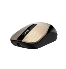 Мышь беспроводная Genius ECO-8015 золотой металлик (Gold), 2.4GHz, BlueEye 800-1600 dpi, аккумулятор NiMH (Мятая упаковка)