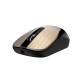 Мышь беспроводная Genius ECO-8015 золотой металлик (Gold), 2.4GHz, BlueEye 800-1600 dpi, аккумулятор NiMH (Мятая упаковка)