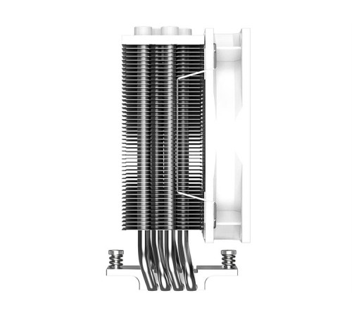 Кулер для процессора ID-COOLING SE-214-XT ARGB WHITE LGA1700/1200/115X/AM4 (16шт/кор, TDP 180W, PWM, 4 тепл.трубки прямого контакта, FAN 120mm, Addressable RGB LED, белый) RET