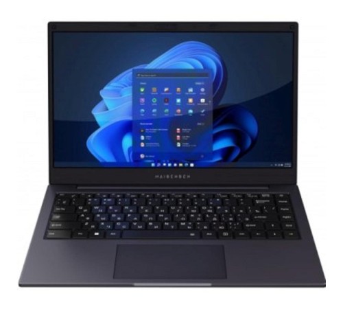 Ноутбук Maibenben Smart S14A-R545UM 14"(1920x1080 (матовый) IPS)/AMD Ryzen 5 Pro 4650U(2.1Ghz)/8192Mb/256PCISSDGb/Int:UMA AMD Graphics/Cam/BT/WiFi/38WHr/war 1y/1.45kg/Dark Blue/Linux + Screen 60Hz, 250nits, 16:9 Ноутбук Maibenben Smart S14A-R545UM 14"(1920x1080 (матовый) IPS)/AMD Ryzen 5 Pro 4650U(2.1Ghz)/8192Mb/256PCISSDGb/Int:UMA AMD Graphics/Cam/BT/WiFi/38WHr/war 1y/1.45kg/Dark Blue/Linux + Screen 60Hz, 250nits, 16:9