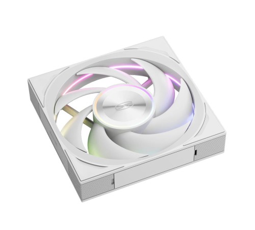 Кулер для корпуса/ Case Cooler PCCooler F7 X120 ARGB WH 3IN1 (120x120x28mm, 4-pin PWM, ARGB, 83CFM, 33.1dBA, 3000RPM, White, 3pcs)