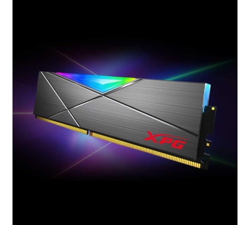 Модуль памяти ADATA 16GB (2 x 8Gb) DDR4 UDIMM, XPG SPECTRIX D50, 3600MHz CL18-22-22, 1.4V, RGB + Серый Радиатор (Вскрытая упаковка) Модуль памяти ADATA 16GB (2 x 8Gb) DDR4 UDIMM, XPG SPECTRIX D50, 3600MHz CL18-22-22, 1.4V, RGB + Серый Радиатор (Вскрытая упаковка)