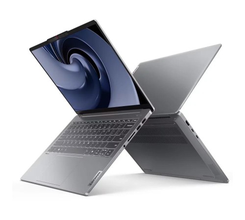 Ноутбук/ Lenovo IdeaPad Pro 5 14IMH9 14"(2880x1800 OLED)/Intel Core Ultra 9 185H(2.3Ghz)/32768Mb/1024SSDGb/noDVD/Int:Intel Arc Graphics/Cam/BT/WiFi/56WHr/war 1y/1.46kg/arctic grey/noOS + 100W, RU kbd