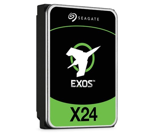 Жесткий диск Seagate Exos X24 HDD 3.5" SATA 24Tb, 7200 rpm, 512Mb buffer, 512e/4Kn, CMR, ST24000NM002H, 1 year (вмятины на корпусе)