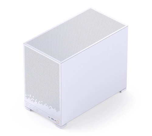 Корпус без блока питания/ Case JONSBO D32 STD, Mini-Tower, TG, no fan, 1xUSB-A 3.0 + 1xUSB-C 3.1, mATX, mITX White