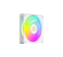 Вентилятор для корпуса Ocypus Gamma F12 Elite WH ARGB, 120x120x25mm, 4-PIN PWM, 600-1800 RPM, 26 DBA MAX, HYDRO BEARING