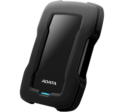 Внешний жесткий диск/ Portable HDD 4TB ADATA HD330 (Black), Silicone, USB 3.2 Gen1, 133x89x23mm, 316g /3 года/