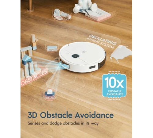 YDVN11 Робот-пылесос YEEDI Robot Vacuum Vac 2 Pro White (Мятая упаковка) YDVN11 Робот-пылесос YEEDI Robot Vacuum Vac 2 Pro White (Мятая упаковка)