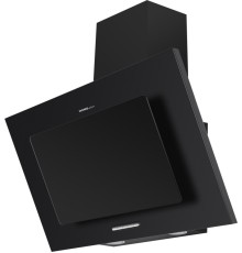 ВЫТЯЖКА HOMSair BELL 60 Black/ наклонная, подвесная, 3 скорости, 650 м3/ч,до 25 м2, 47 Дб, светодиодное LED-освещение, ширина 60 см, высота 41 см, черный цвет