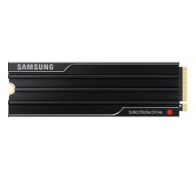 Твердотельный накопитель/ Samsung SSD 9100 PRO, 2000GB, M.2(22x80mm), NVMe 2.0, PCIe 5.0 x4, V-NAND TLC, R/W 14700/13400MB/s, IOPs 1 850 000/2 600 000, TBW 1200, DWPD 0.3, with Heatsink (12 мес.)