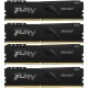 Память оперативная/ Kingston 64GB 3200MT/s DDR4 CL16 DIMM (Kit of 4) 1Gx8 FURY Beast Black