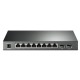 коммутатор TP-Link SG2210P, Omada™ 8-Port Gigabit Smart PoE+ Switch with 2 SFP Slots, 58 W PoE