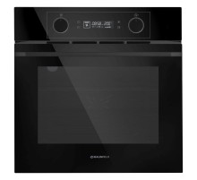 Шкаф духовой электрический MAUNFELD/ Электрический, 60 см, 10 режимов, 60 л, управление комбинированное, утапливаемые, очистка гидролизная, таймер, гриль, цвет черный, цвет фурнитуры черный