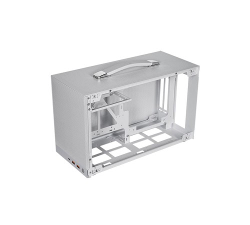 Корпус без блока питания/ Case PCCooler K101 MESH WH 3F, Mini-Tower, Mesh, 3x120mm, 2xUSB-A 3.0 + 1xUSB-C 3.1, SFX PSU Support, mITX White Корпус без блока питания/ Case PCCooler K101 MESH WH 3F, Mini-Tower, Mesh, 3x120mm, 2xUSB-A 3.0 + 1xUSB-C 3.1, SFX PSU Support, mITX White