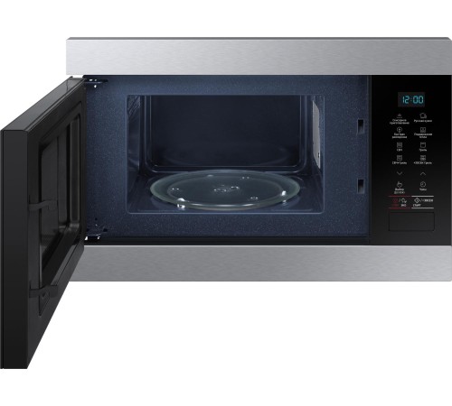 встраиваемая микроволновая печь Samsung 595x380x320 mm, 22 liters., touch control, door type - button, grill,color- stainless steel