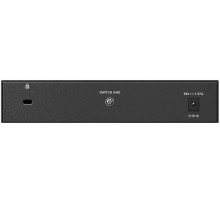 Коммутатор/ DGS-1008P,DGS-1008P/E Unmanaged Switch 8x1000Base-T (4x1000Base-T PoE), PoE Budget 80W, metal case