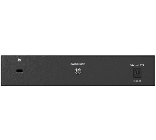 Коммутатор/ DGS-1008P,DGS-1008P/E Unmanaged Switch 8x1000Base-T (4x1000Base-T PoE), PoE Budget 80W, metal case