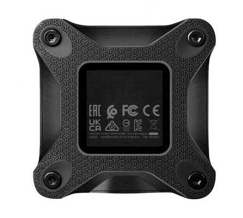 Внешний накопитель Внешний SSD 1TB USB 3.2 Gen 2 (USB 10Gbps) R550/W480MB/s 3D NAND COLOR BOX черный