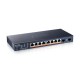 коммутатор Мультигигабитный Smart L3 Lite коммутатор Zyxel NebulaFlex XMG1915-10EP, 8xRJ-45: 1/2.5G PoE++, 2xSFP+, бесшумный (без вентилятора), бюджет PoE 130 Вт