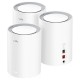 Wi-Fi Mesh-система/ AX1800 Wi-Fi 6 Mesh Solution 3-Pack, Chipset MediaTek, Dual-Band, 802.11ax/ac/a/b/g/n, 1201Mbps at 5GHz + 574Mbps at 2.4GHz, 2 Gigabit Ethernet Ports, 4 internal antennas, MU-MIMO, DDNS, Zerotier/Wireguard/OpenVPN/IPSec/L2TP/PPTP VPN