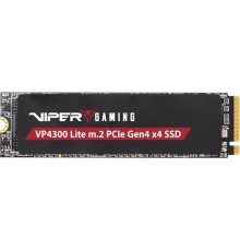 Твердотельный накопитель Patriot Viper VP4300 Lite 1TB M.2 2280 NVMe PCIe 4.0 x4 R7400/W6400 TBW 800TB 3D NAND
