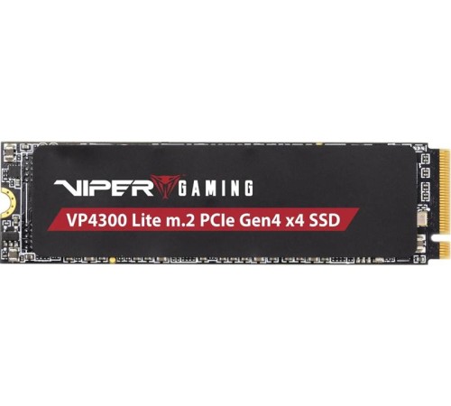 Твердотельный накопитель Patriot Viper VP4300 Lite 1TB M.2 2280 NVMe PCIe 4.0 x4 R7400/W6400 TBW 800TB 3D NAND Твердотельный накопитель Patriot Viper VP4300 Lite 1TB M.2 2280 NVMe PCIe 4.0 x4 R7400/W6400 TBW 800TB 3D NAND