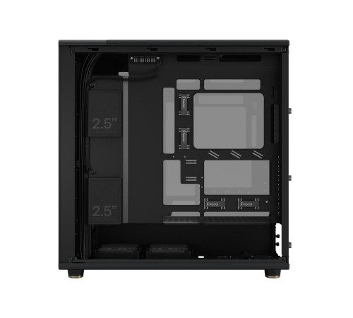 Корпус ПК без блока питания/ Case Fractal Design North XL RC Charcoal TG Dark, Full-Tower, 3x140mm, 2xUSB-A 3.0 + 1xUSB 3.2 Type-C, ATX, mATX, mITX Black
