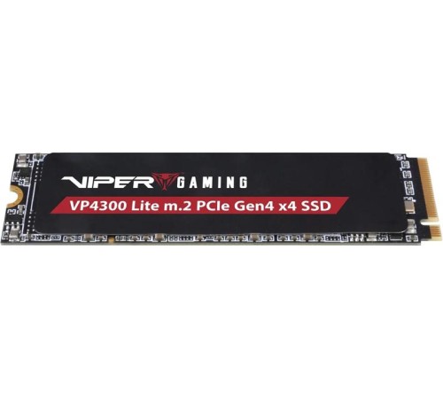 Твердотельный накопитель Patriot Viper VP4300 Lite 1TB M.2 2280 NVMe PCIe 4.0 x4 R7400/W6400 TBW 800TB 3D NAND Твердотельный накопитель Patriot Viper VP4300 Lite 1TB M.2 2280 NVMe PCIe 4.0 x4 R7400/W6400 TBW 800TB 3D NAND