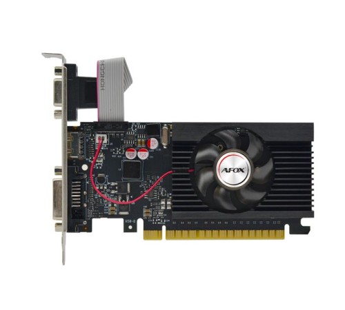 Видеокарта/ VGA AFOX NVIDIA Geforce GT710 LP 2GB, DDR3/64-bit, PCIe 2.0, 1xDVI-D, 1xHDMI, 1xD-Sub, 1-slot