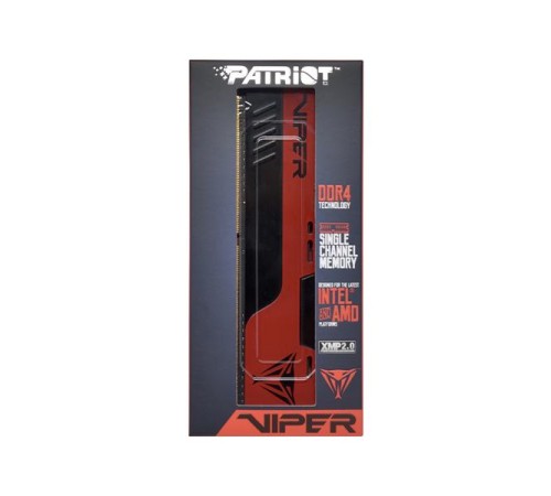 Оперативная память Patriot Viper ELITE II DDR4 DIMM 8GB 4000MHz SINGLE 1*8GB CL20 20-26-26-46 1.4V Оперативная память Patriot Viper ELITE II DDR4 DIMM 8GB 4000MHz SINGLE 1*8GB CL20 20-26-26-46 1.4V