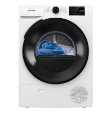Сушильная машина Gorenje/ Сушильная машина Gorenje, конденсационная с тепловым насосом, 16 программ, цифровой дисплей, Wi-Fi управление, подсветка барабана, пауза, энергоэффективность А++, цувет белый