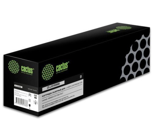 -/ Картридж лазерный Cactus CS-LX51B5000 51B5000 (2500стр.) для Lexmark MS/MX317/417/S517/617